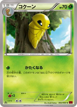 コクーン 2/60 — XY (Collection Y) Pokémon card