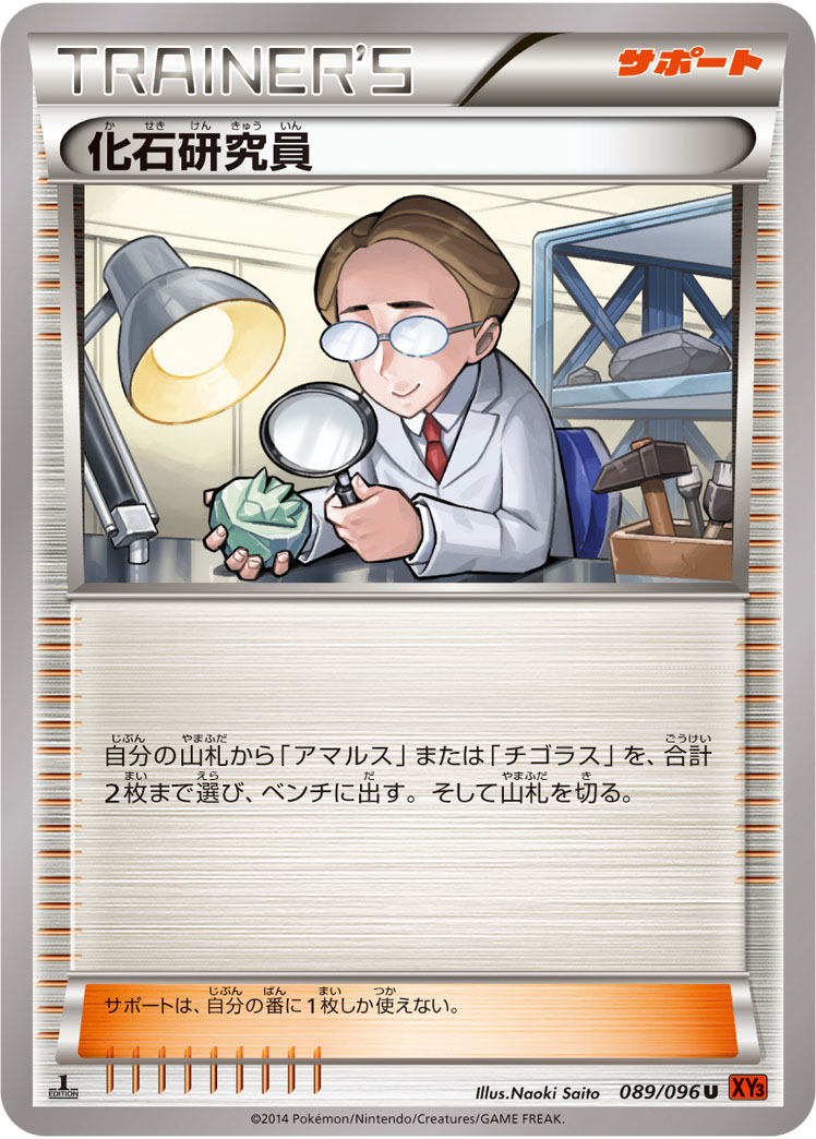 化石研究員