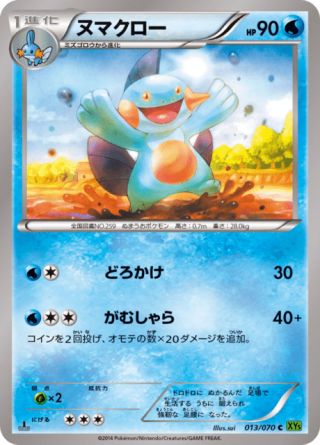 ヌマクロー 13/70 — タイダルストーム Pokémon card