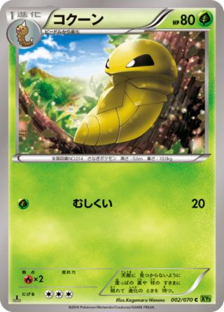 コクーン 2/70 — タイダルストーム Pokémon card