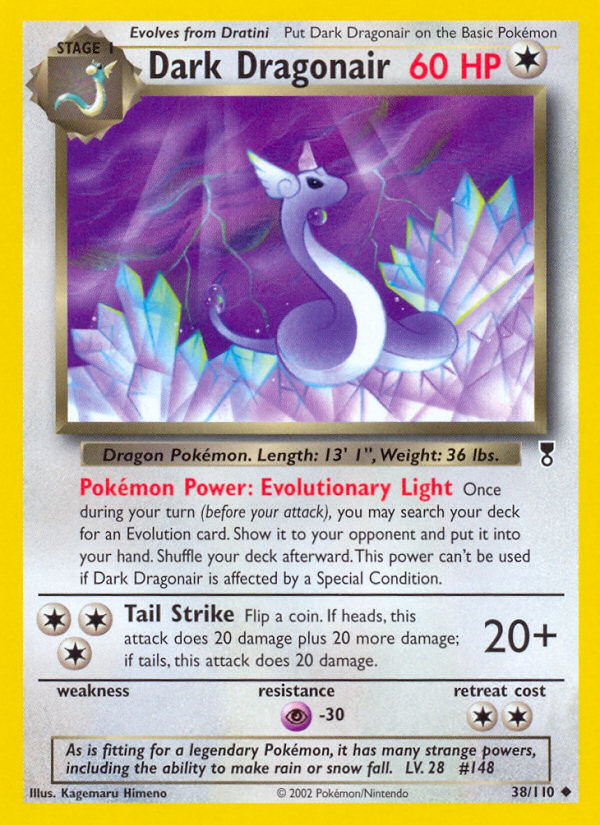 Dark Dragonair 38/110 — Legendary Collection Pokémon card