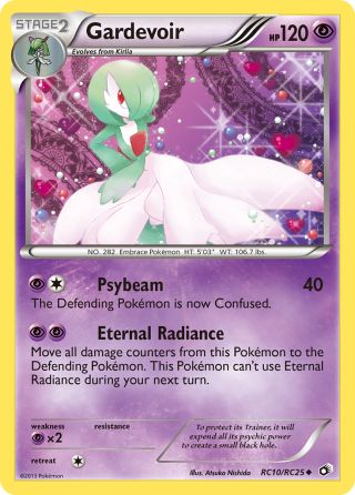Gardevoir RC10/113 — Legendary Treasures Pokémon card