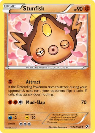 Stunfisk RC12/113 — Legendary Treasures Pokémon card