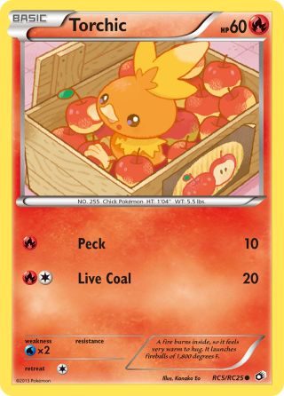 Torchic RC5/113 — Legendary Treasures Pokémon card