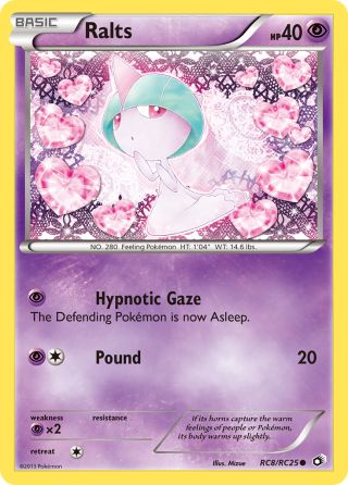 Ralts RC8/113 — Legendary Treasures Pokémon card