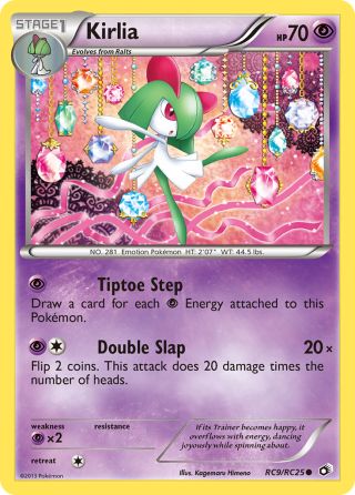 Kirlia RC9/113 — Legendary Treasures Pokémon card
