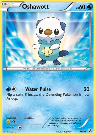 Oshawott BW03/101 — BW Black Star Promos Pokémon card