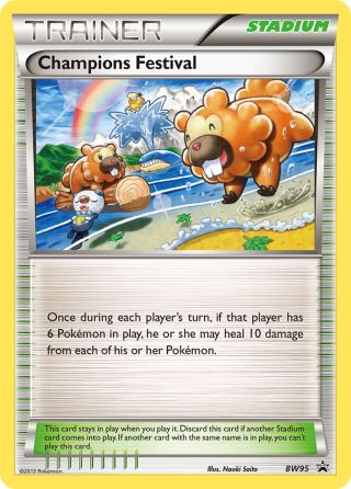 Champions Festival BW95/101 — BW Black Star Promos Pokémon card