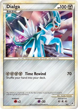 Dialga SL2/95 — Call of Legends Pokémon card