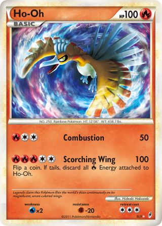 Ho-Oh SL5/95 — Call of Legends Pokémon card