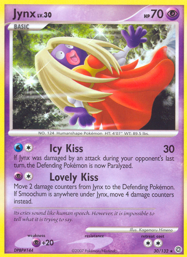 Jynx 30/132 — Secret Wonders Pokémon card