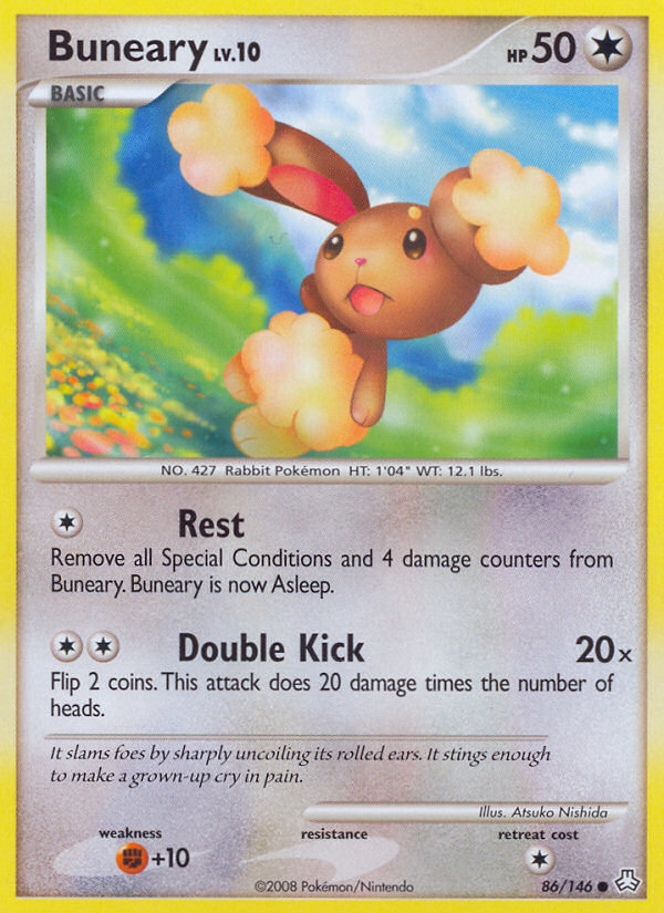 Buneary 86/146 — Legends Awakened Pokémon card