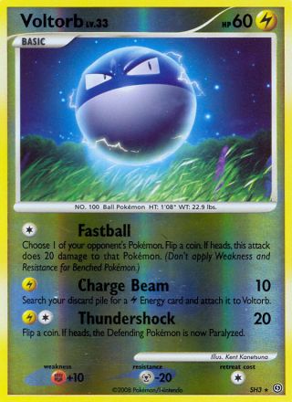 Voltorb SH3/100 — Stormfront Pokémon card