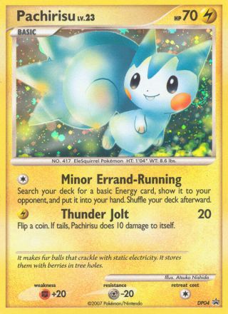 Pachirisu DP04/56 — DP Black Star Promos Pokémon card