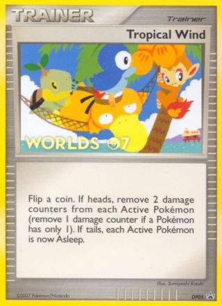 Tropical Wind DP05/56 — DP Black Star Promos Pokémon card