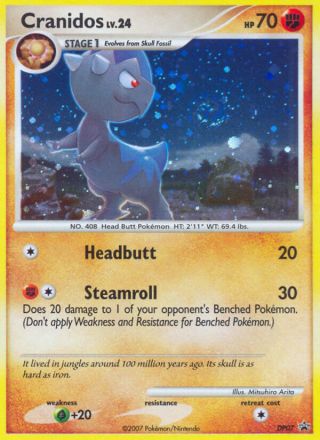 Cranidos DP07/56 — DP Black Star Promos Pokémon card