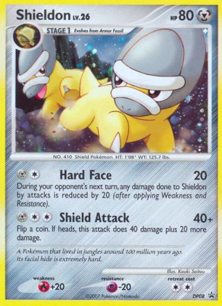 Shieldon DP08/56 — DP Black Star Promos Pokémon card