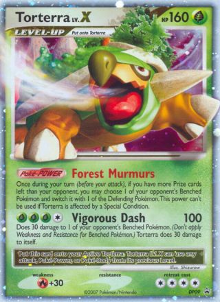Torterra LV.X DP09/56 — DP Black Star Promos Pokémon card