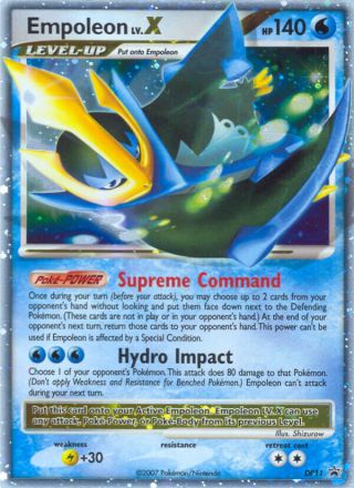 Empoleon LV.X DP11/56 — DP Black Star Promos Pokémon card