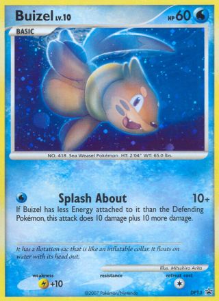 Buizel DP13/56 — DP Black Star Promos Pokémon card