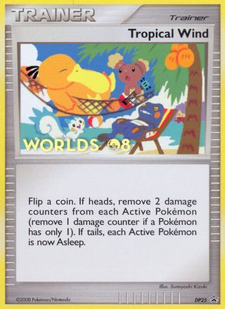 Tropical Wind DP25/56 — DP Black Star Promos Pokémon card