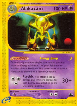 Alakazam 2/144 — Skyridge Pokémon card