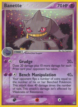 Banette 4/108 — Power Keepers Pokémon card