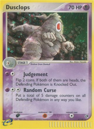 Dusclops 4/100 — Sandstorm Pokémon card