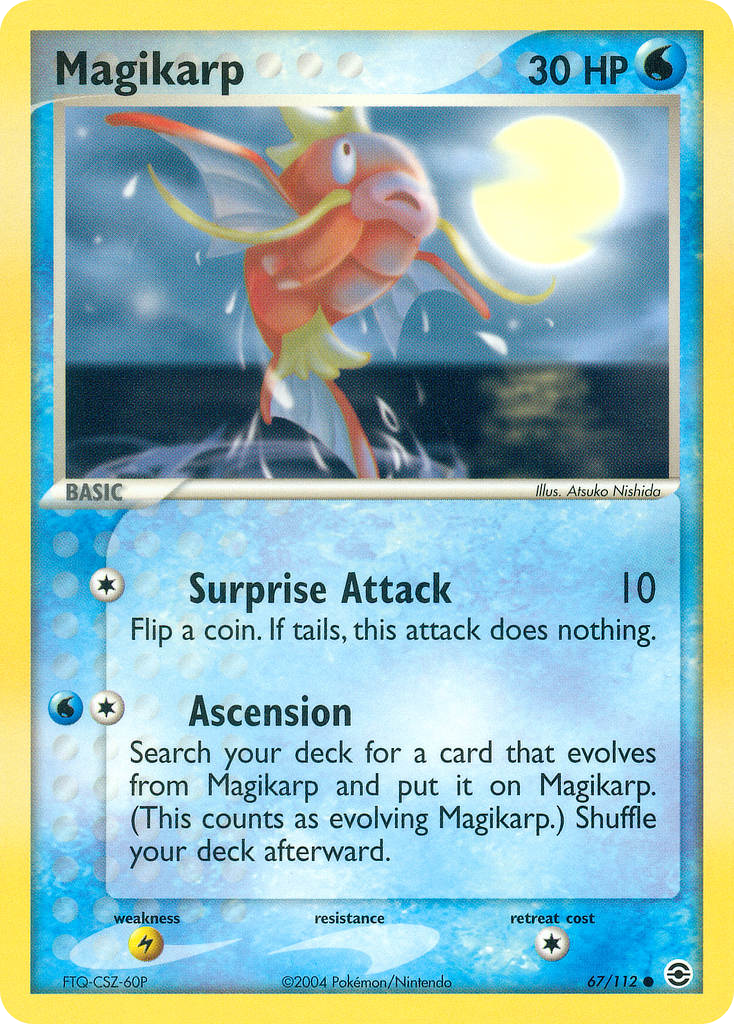 Magikarp 67/112 — FireRed & LeafGreen Pokémon card