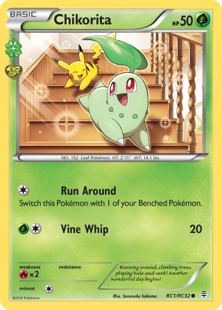 Chikorita RC1/83 — Generations Pokémon card
