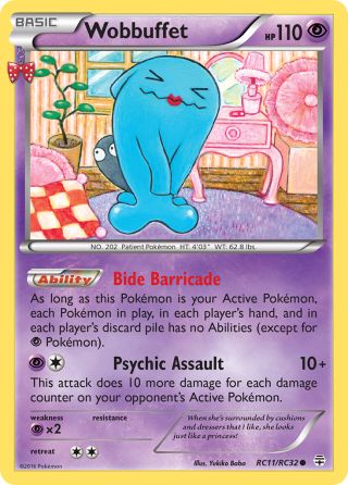 Wobbuffet RC11/83 — Generations Pokémon card