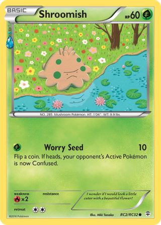 Shroomish RC2/83 — Generations Pokémon card