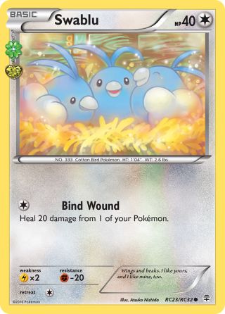 Swablu RC23/83 — Generations Pokémon card