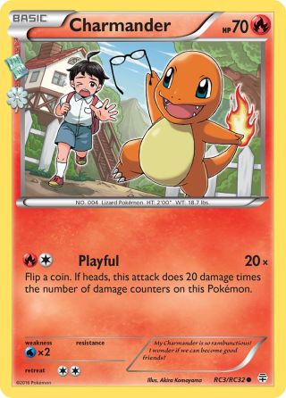 Charmander RC3/83 — Generations Pokémon card