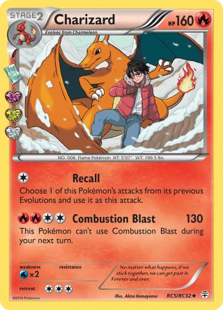 Charizard RC5/83 — Generations Pokémon card