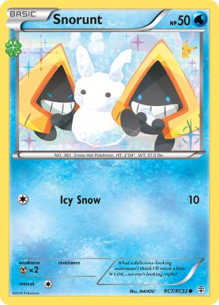 Snorunt RC7/83 — Generations Pokémon card
