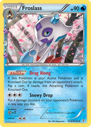 Froslass RC8/83 — Generations Pokémon card
