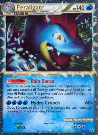 Feraligatr HGSS07/25 — HGSS Black Star Promos Pokémon card