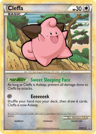 Cleffa HGSS12/25 — HGSS Black Star Promos Pokémon card