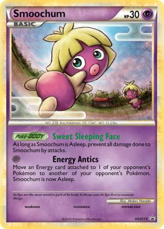 Smoochum HGSS13/25 — HGSS Black Star Promos Pokémon card