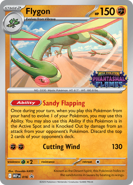 Flygon #016 — MEP Black Star Promos Pokémon card