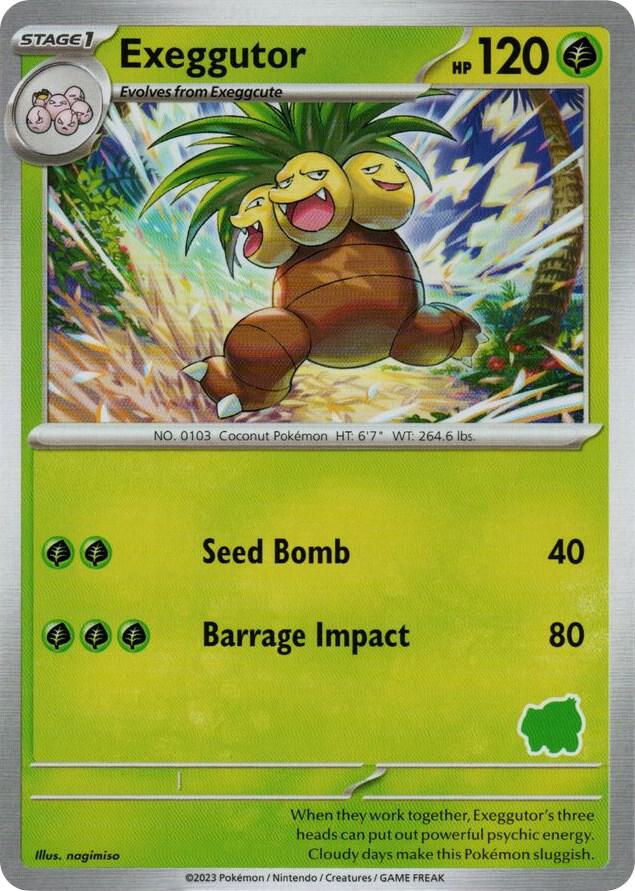 Exeggutor 6/48 — My First Battle Pokémon card