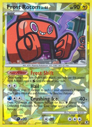 Frost Rotom RT2/111 — Rising Rivals Pokémon card