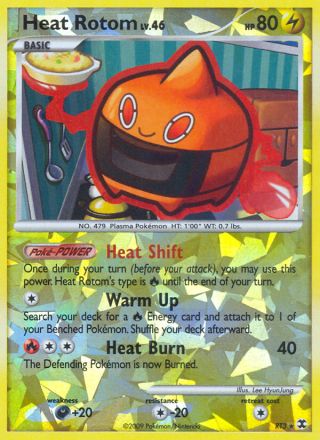 Heat Rotom RT3/111 — Rising Rivals Pokémon card