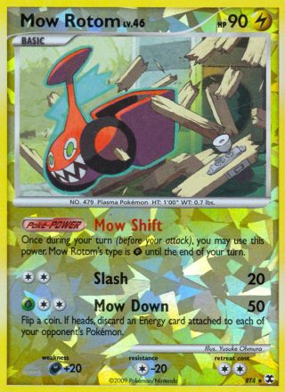 Mow Rotom RT4/111 — Rising Rivals Pokémon card