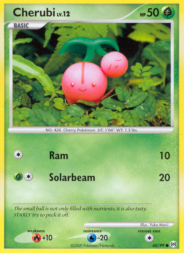 Cherubi 60/99 — Arceus Pokémon card