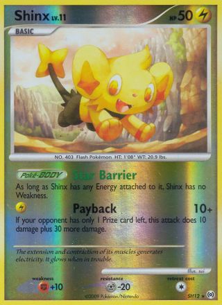 Shinx SH12/99 — Arceus Pokémon card