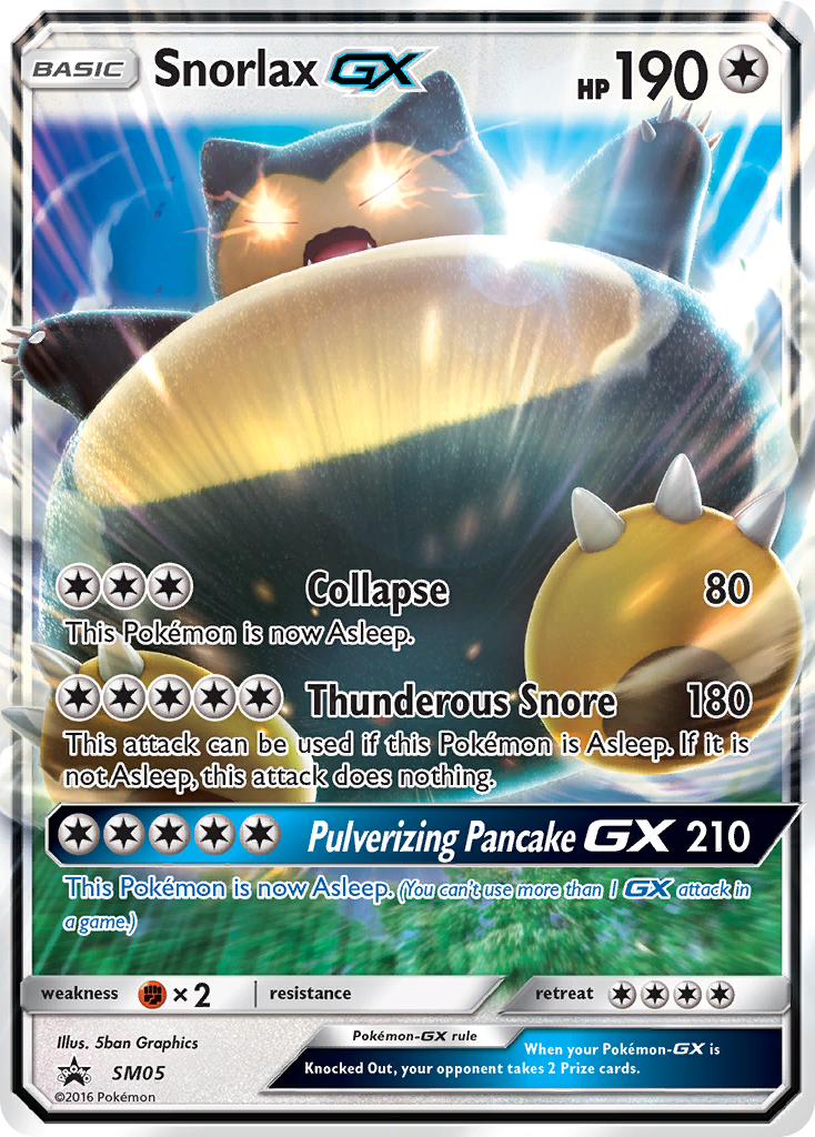 Snorlax-GX SM05/248 — SM Black Star Promos Pokémon card