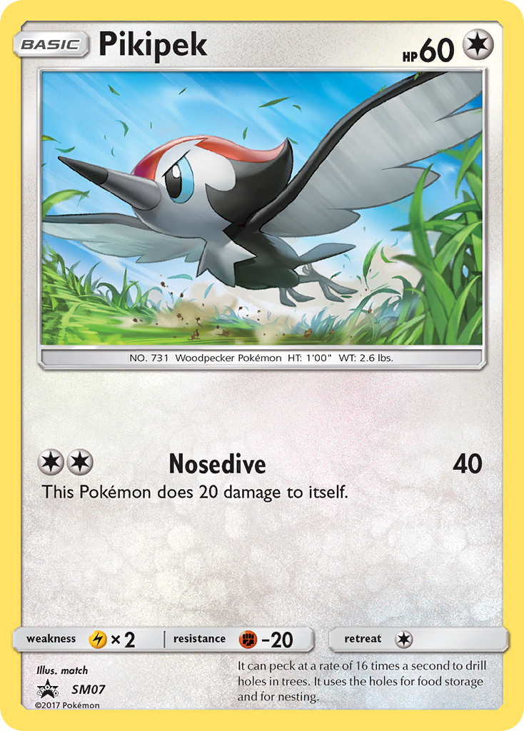 Pikipek SM07/248 — SM Black Star Promos Pokémon card