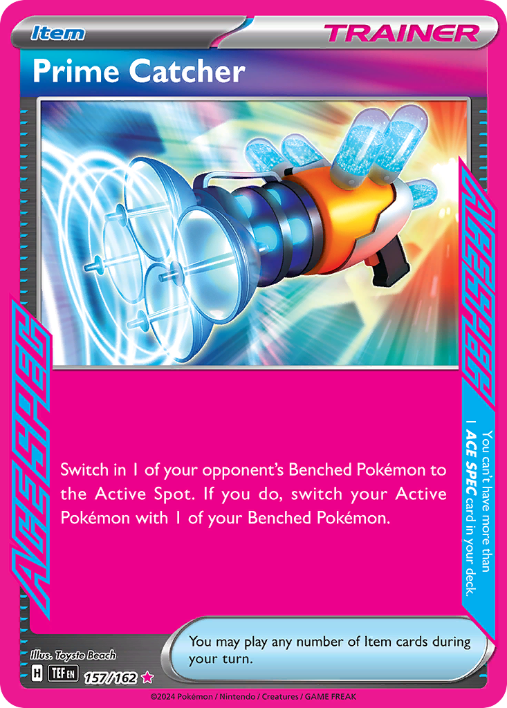 Prime Catcher 157/162 — Temporal Forces Pokémon card